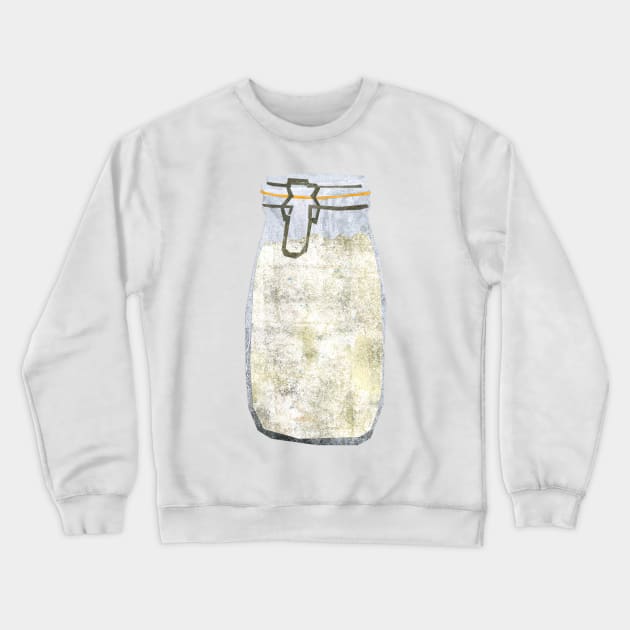 Glass storage jar Crewneck Sweatshirt by Babban Gaelg